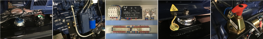 emergency generator set perkins 